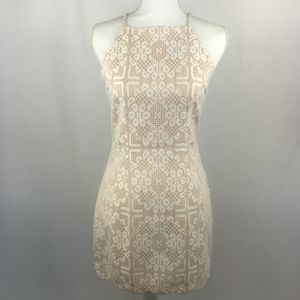 Forever 21 Cream/Nude Mini Dress NEW
